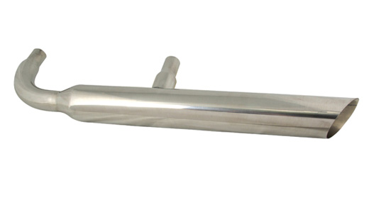 Uitlaatpijp "Super Sound" RVS
