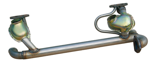 kat uitlaatpijp voor Kat-uitlaat 1600cc