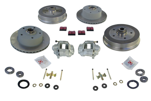 schijfremkit, binnen geventileerd, 5-gaats steek 130