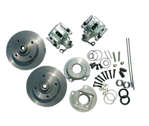 schijfremkit, achteras, swing axle, 4-gaats steek 130