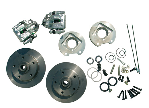 schijfremkit, achteras, swing axle, 5-gaats steek 130