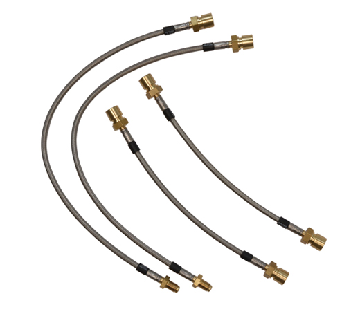 Remslangen set "Stahlflex", link pin axle beam, -7.65