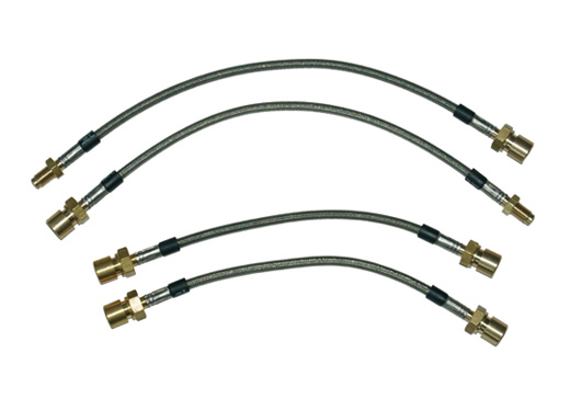 remslangen set "Stahlflex", 1200-1500, swing axle