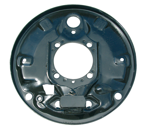 ankerplaat, achter, links, voor alle modellen vanaf 8.67