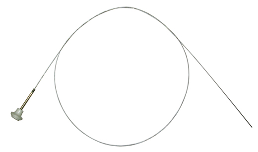 Kofferklep kabel met witte knop, -7.67