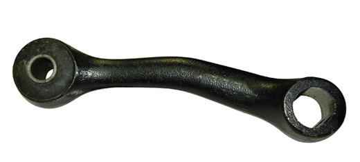 Rear suspension link with bushing