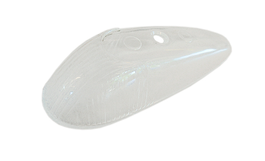 Turn indicator lense white 8.60-9.63