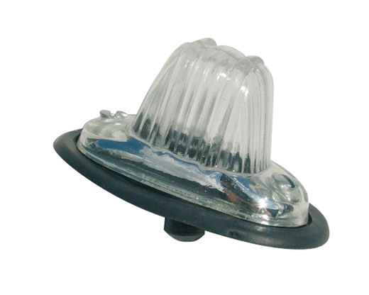 Knipperlicht wit custom chroom