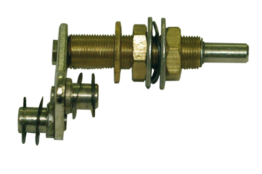 Wiper pivot, left, beetle, 8.67-7.69