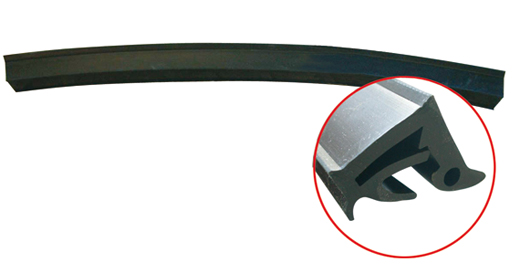 Deurframe-Voorruitframe rubber Cabrio 65-79