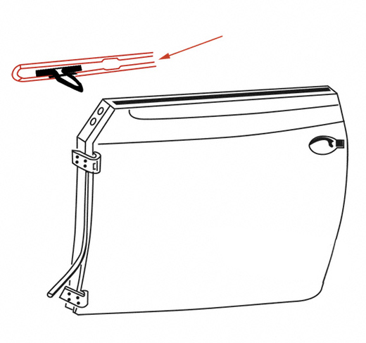 Schachtzierleisten satz Cabrio 10.52-64