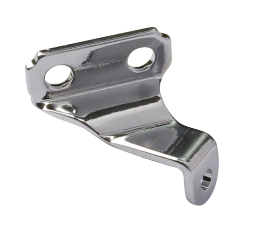 Tochtruit scharnier, boven, Chroom, 10.52-7.64, links