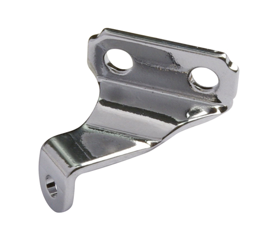 Tochtruit scharnier, boven, Chroom, 10.52-7.64, rechts