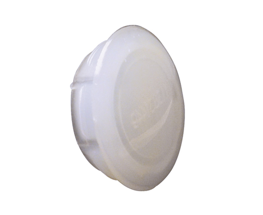 Deurscharnierbout afdekdopje wit 60-, st