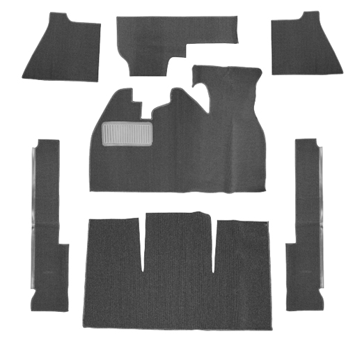 Carpet kit, gray, 1302