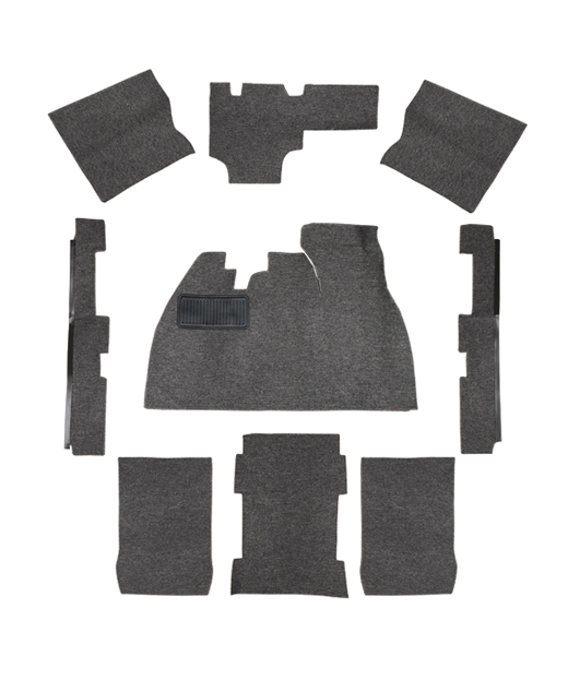 Tapijtset, grijs, 8.72-