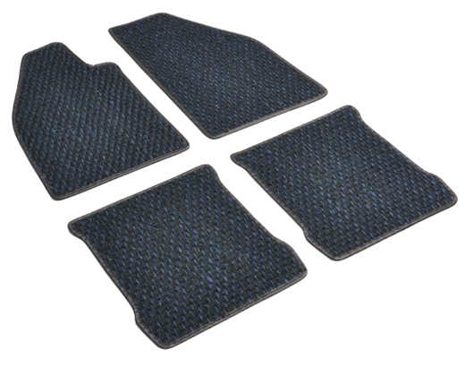 Floor mats, coco, 8.72-, blue/black