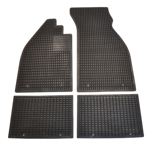 Rubber floormats set