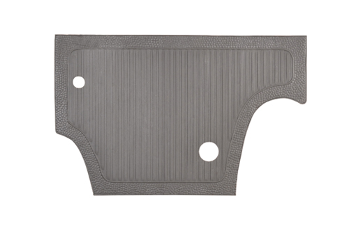 Rubber vloermatten deel, spatwand, grijs, 8.59-7.65 (Top-kwalite