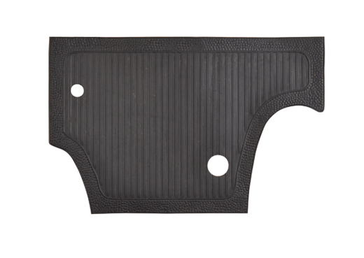 Rubber vloermatten deel, spatwand, zwart, 8.59-7.65 (Top-kwalite