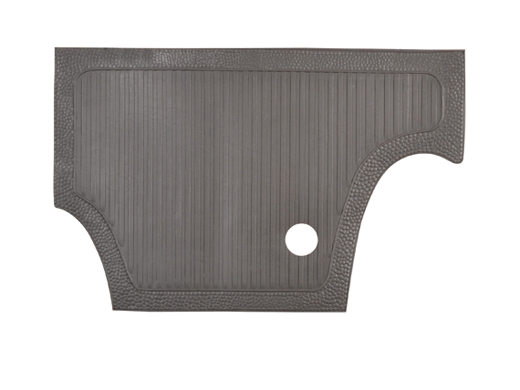 Rubber vloermatten deel, spatwand, grijs, 8.65-  (Top-kwalite