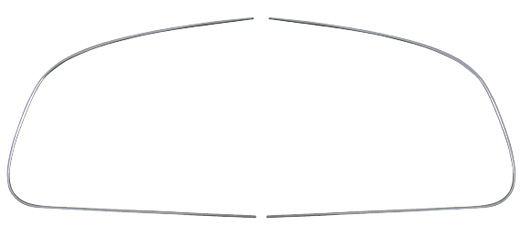 Aluminium sierlijst Voorruit 8.64-, niet 1303