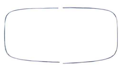 Aluminium sierlijst Achterruit 8.64-7.71