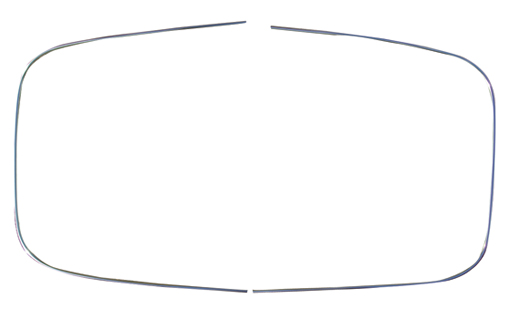 Aluminium sierlijst Achterruit 8.71-