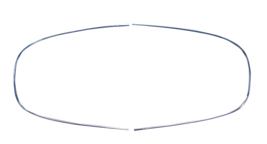 Aluminium sierlijst Achterruit 8.57-7.62 Cabrio