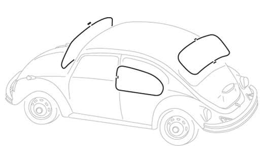 Aluminium sierlijst set 8.57-7.64