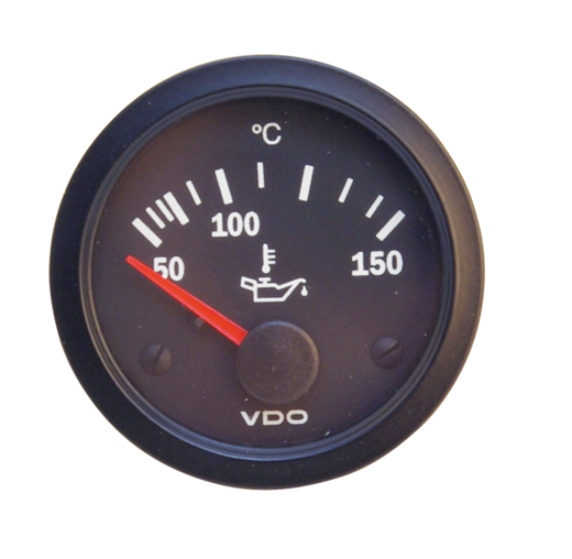 Olie temperatuurmeter "COCKPIT VISION", 52 mm