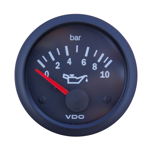 Oil pressure gauge "COCKPIT VISION", 52 mm