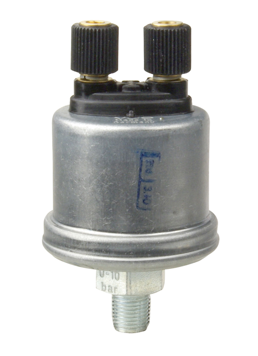 Oliedrukgever met kontakt olielampje, 10 bar