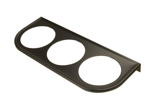 3-gaats Instrumenthouder zwart