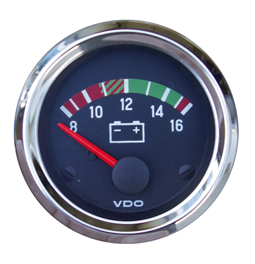 Voltmeter "COCKPIT INTERNATIONAL", 52mm
