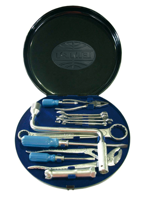 Gereedschapsskistje Reservewiel compleet