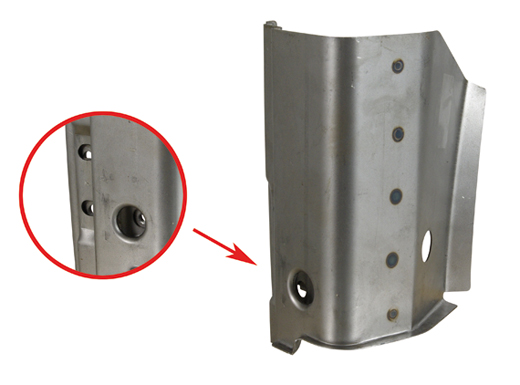 Trsulenblech komplett links 8.62-(Top-quality) AutoCraft