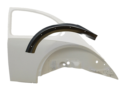 Spatbordbevestiging achter links