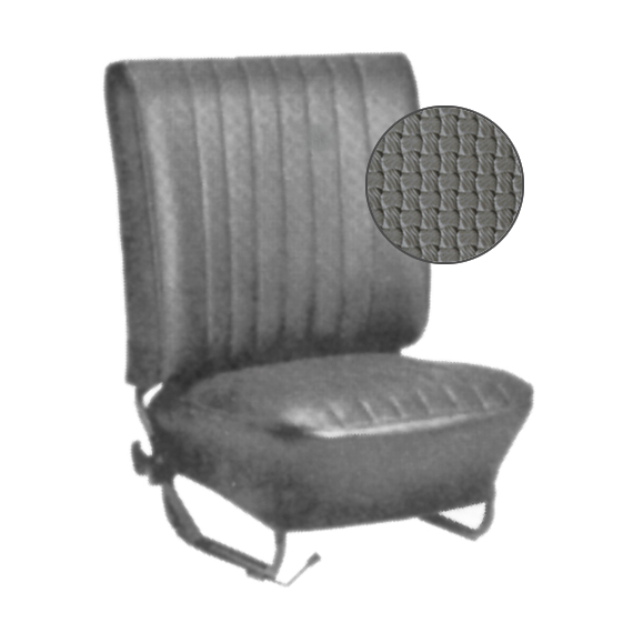 Seat upholstery gray set 8.67-7.72