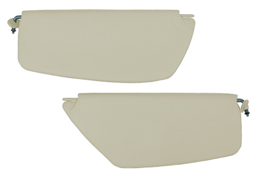 Sun visors white 8.64-7.67