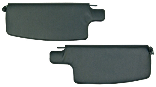 Zonnekleppen zwart 8.67-, Cabrio 8.72-