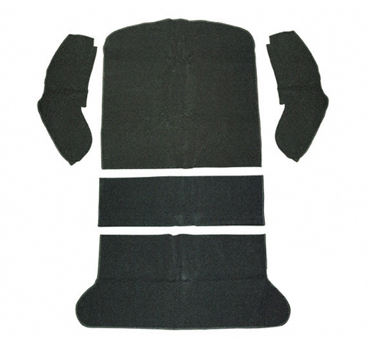 Kattebak bekleding velour Zwart 8.64-7.72