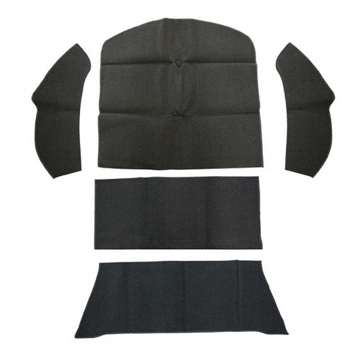 Boot liner velour Black 8.72-