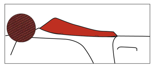 Dust cover, 4.67-11.68, Sonnenland, red