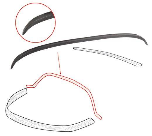 Header bow middle  12.68-7.74