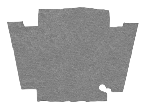 Kofferbak tapijt, Karmann, grijs, 8.59-7.67