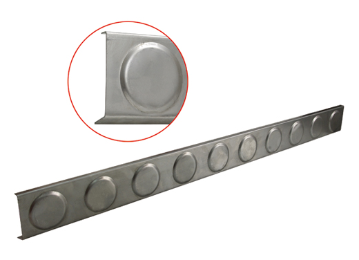 Reinforcing panel, Karmann Ghia Convertible, left/right