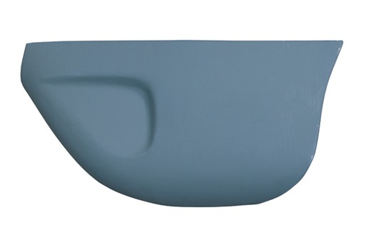 Fender tip, Karmann Ghia, 8.71-, rear, right