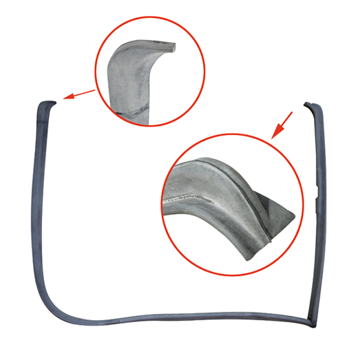 Deurrubber, Typ 181,voor/achter, rechts