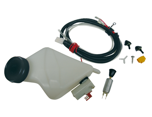 Ruitensproeier reservoir, Bus T1, 12 volt,